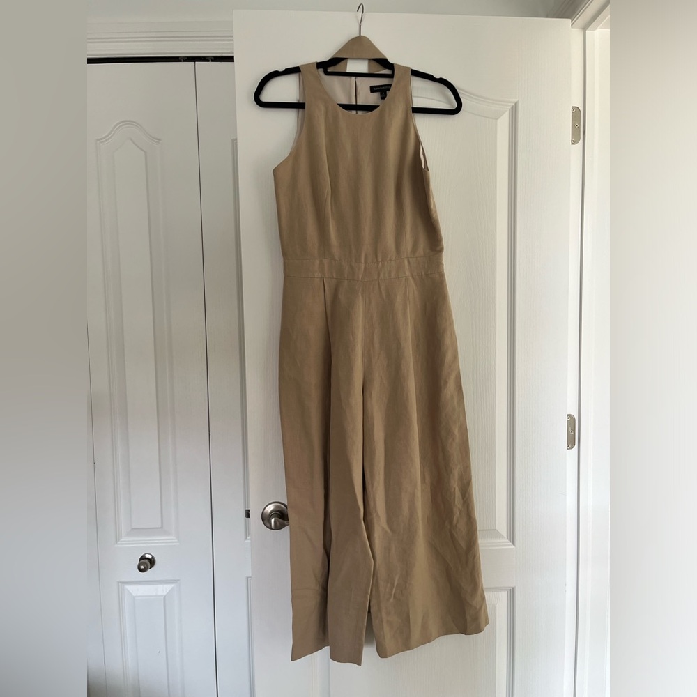 Banana republic linen jumpsuit